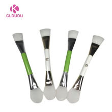 custom logo facial beauty tools clay mask brush double ended face mask brush